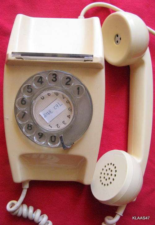 Old Fashioned white Telkom Phone
