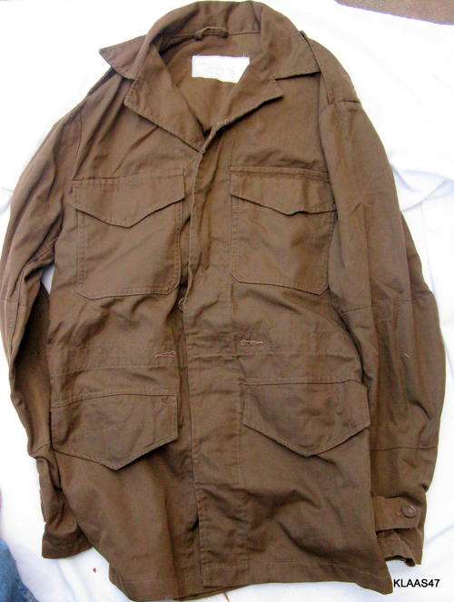 NUTRIA : JACKET : MAN'S SMALL : BORDER WAR ERA : ENSIGN LTD 78/997