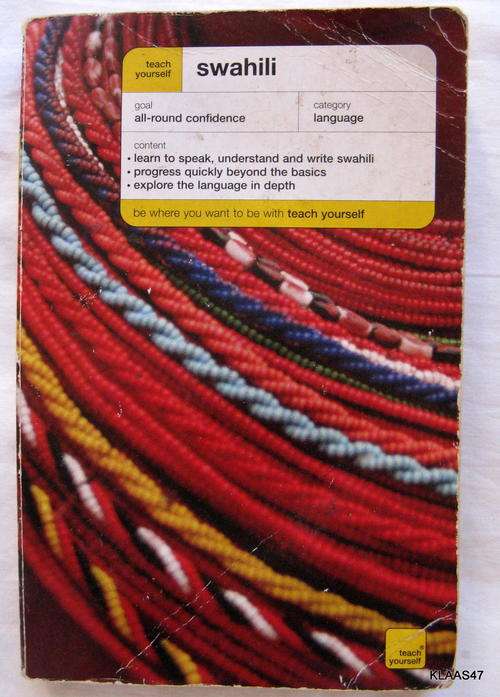 Teach your Swahili by Joan Russell paperback see pictures