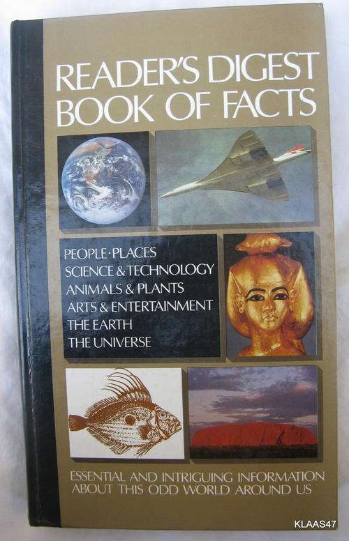 Reader`s Digest Book of Facts (Essential & Intriguing information about this odd World around us)