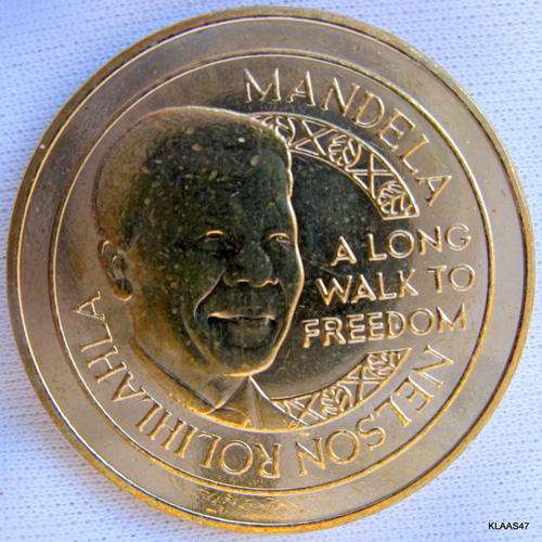 SCOIN TOKEN MEDALLION : WE LOVE MANDELA