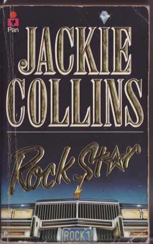 ROCK STAR BY JACKIE COLLINS PAPERBACK  BOOK HAS GONE  BROWN