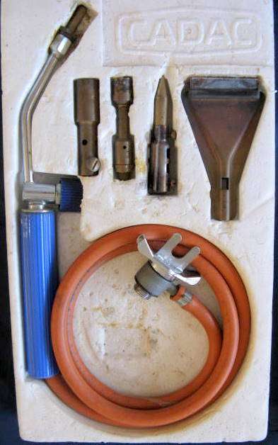 CADAC : HANDI BLOWTORCH KIT : 3 BURNERS AND SOLDERING BIT