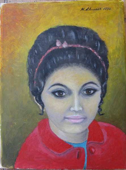 OIL ON CANVAS : SIZE 30x40 cm