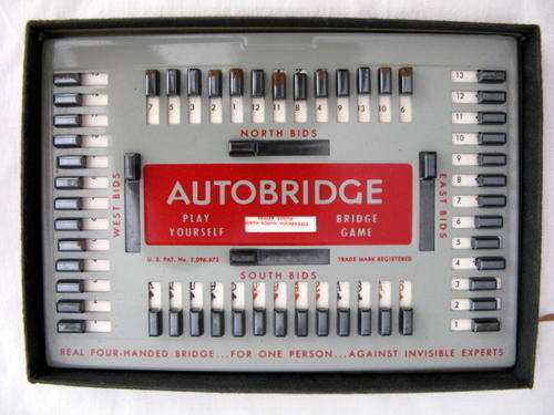 AUTOBRIDGE : PLAY-YOURSELF BRIDGE GAME : BEGINNERS SET : 48 PLAYING HANDS