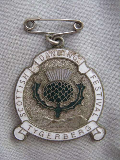 SCOTTISH DANCING FESTIVAL : TYGERBERG : BADGE