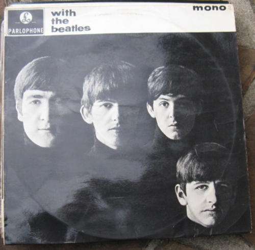 WITH THE BEATLES : PARLOPHONE PMCJ 1206 : COVER - FAIR : RECORD - SOME SCRATCHES