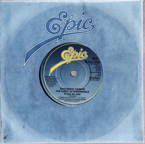 GHEORGHE ZAMFIR - THE LIGHT OF EXPERIENCE + BRIUL OLTENESC - SEVEN SINGLE - 1971