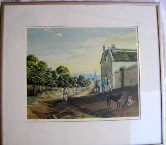 LONG STREET, CAPE TOWN - OTTO LANDSBERG : NUMBERED PRINT 750/750 : 284X234MM