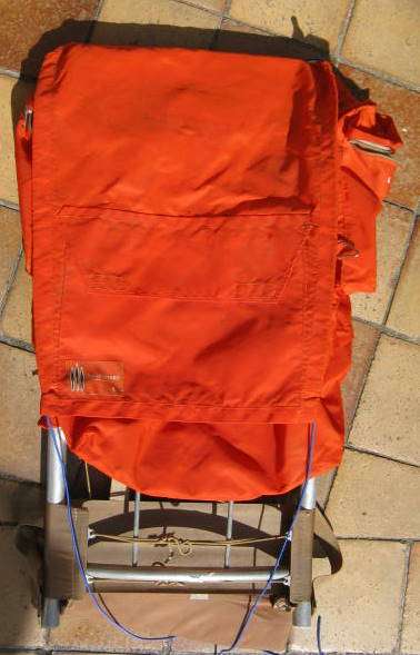 THREE SPEARS : BACK PACK : ALUMINIUM FRAME : CAMP TRAILS, IRELAND : BELT SIZE "L"