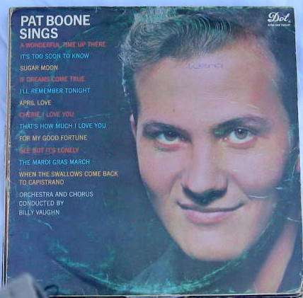 Pat Boone Sings - DOT - DLP 3158 - The Cover is worn and there are scratches on the LP