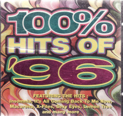 100% HITS OF '96 : TEAL RECORDS : KV  CD   5170 : VARIOUS ARTISTS  cd
