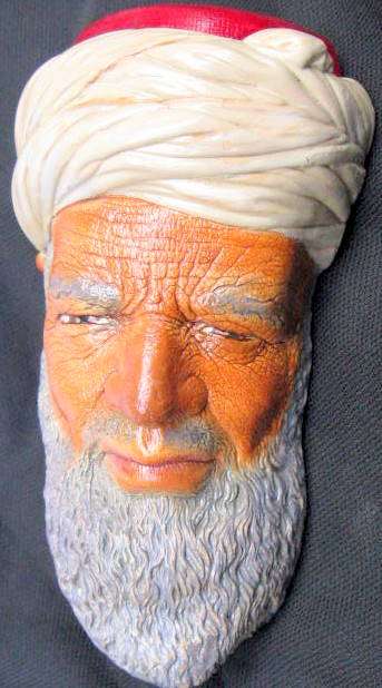 BOSSONS head RARE CASPIAN MAN 1959 : MADE IN ENGLAND