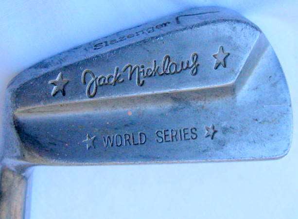 JACK NICKLAUS : WORLD SERIES : SLAZENGER 7 golf club