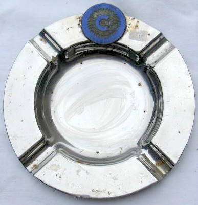 ASHTRAY  1811-1961  : 150 JARE KLEIN VADERLAND : CALEDON : SOME RUST MARKS