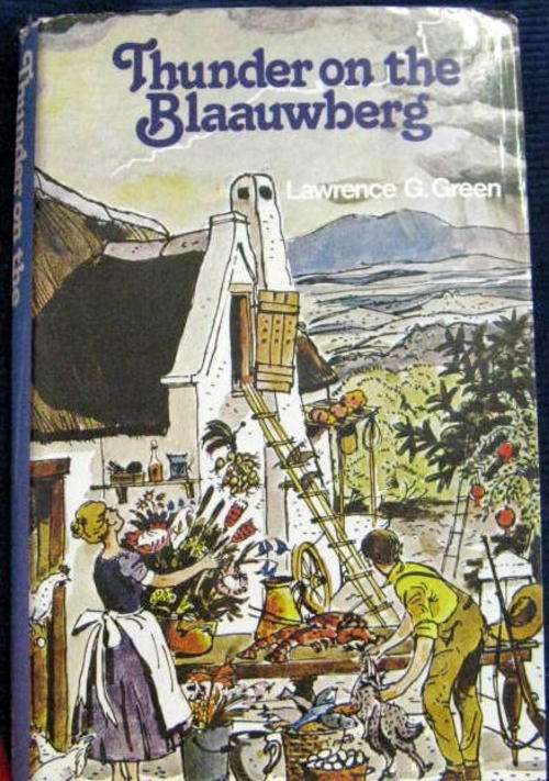 THUNDER ON THE  BLAAUWBERG  BY LAWRENCE  G. GREEN  HARDCOVER  DUSTCOVER TORN