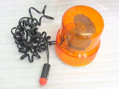 YELLOW EMERGENCY LIGHT : WORKS FROM CIGARETTE LIGHTER