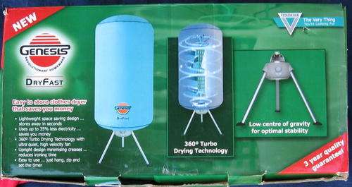 GENESIS : DRY FAST : CLOTHES DRYER