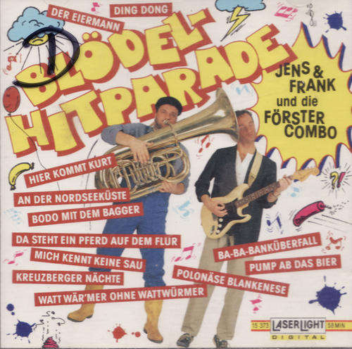 DIE  BLODEL - HITPARADE : JENS & FRANK  UND DIE  FORSTER COMBO : GERMAN