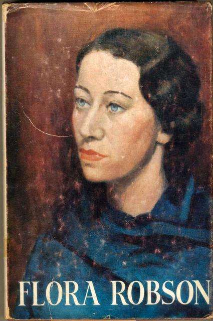 Flora Robson - Janet Dunbar - Hardcover  (Cover worn)