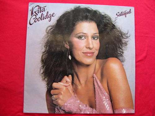 RITA COOLIDGE : SATISFIED : A and M RECORDS - AMLH 64781 : **SOME SCRATCHES**