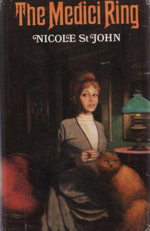 The Medici Ring - Nicole  St John - Hardcover (Pages have browned)
