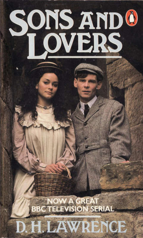SONS AND LOVERS  BY D. H LAWRENCE  PAPERBACK  BOOK HAS GONE BROWN