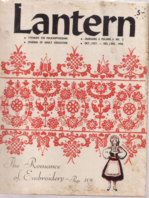 Lantern - Journal Of Knowledge And Culture/Tydskrif Vir Kennis En Kultuur  DEC 1956
