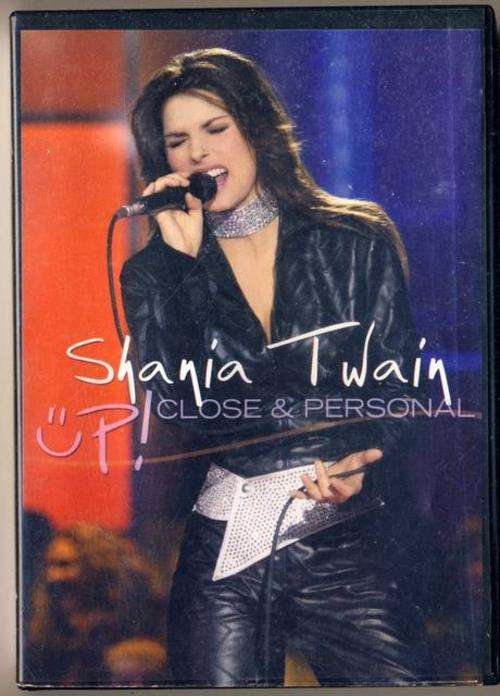 SHANIA TWAIN : UP! CLOSE  & PERSONAL : DVD