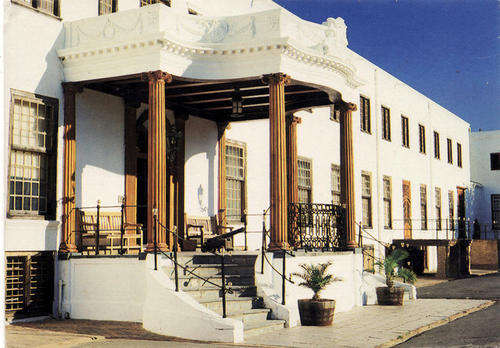 Wayron Postcard Dist. Ref. 195 : The Balcony in the `CUT` in the Cape Town Castle