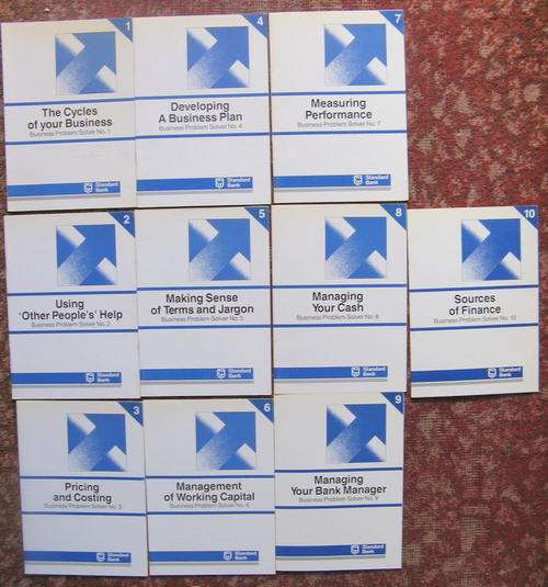 BUSINESS  PROBLEM   SOLVERS    STANDARD   BANK  10 SMALL BOOKS