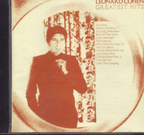 LEONARD COHEN : GREATEST HITS : CDANIC 043