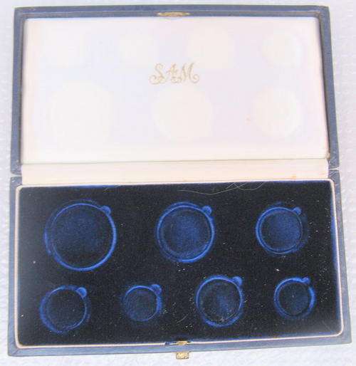 EMPTY COIN BOX : S.A.MINT : 1965 : SIZE - 16x8.2x2CM