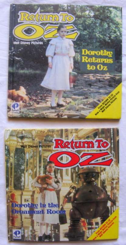 Return To Oz  (2 Hardcovers) Dorothy Returns To Oz  &  Dorothy In The Ornament Room
