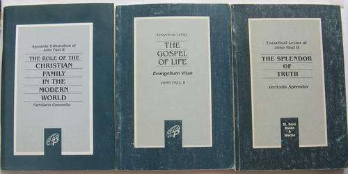 The Gospel of Life - The Gospel of Life - Apostolic Exhortation of John Paul II (Three books)