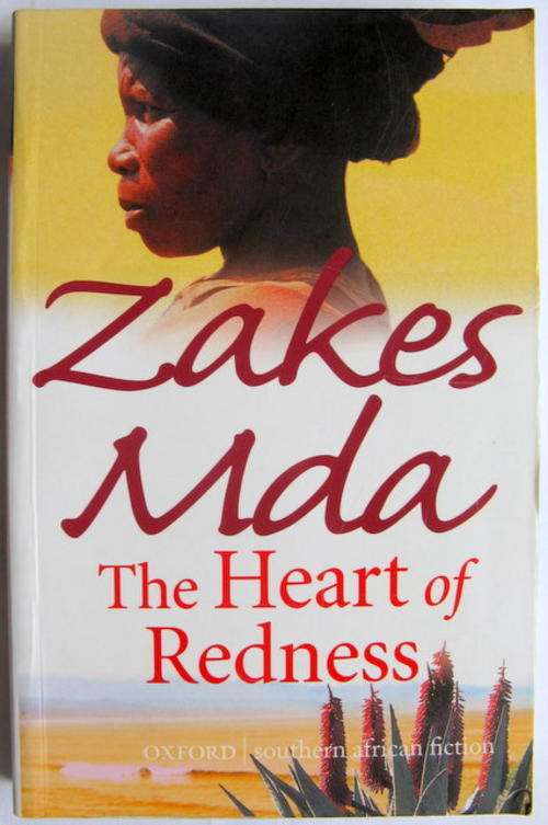 THE HEART OF REDNESS BY ZAKES  MDA PAPERBACK   SOME UNDERLINING IN THE BOOK