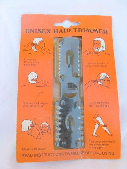 UNISEX HAIR TRIMMER - WITH INSTRUCTIONS