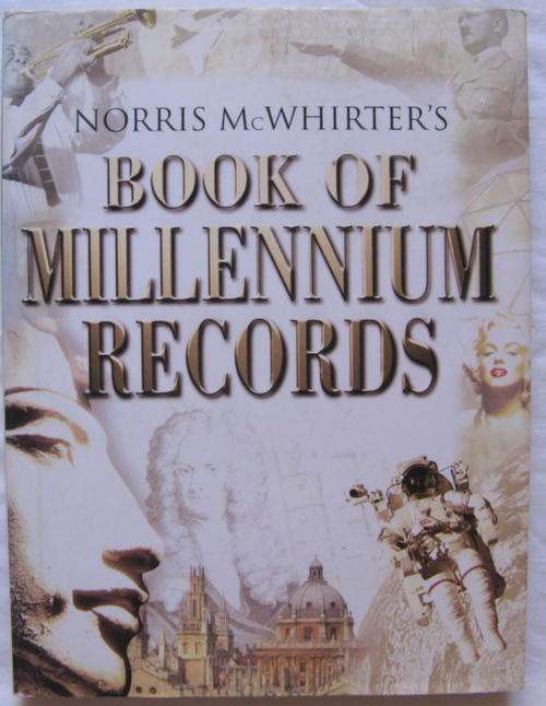 Book Of Millennium Records - Norris McWhirter - Hardcover