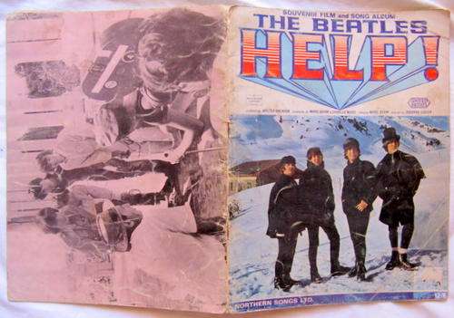 HELP! - The Beatles Souvenir Film And Song Album -  1965 2ND EDITION