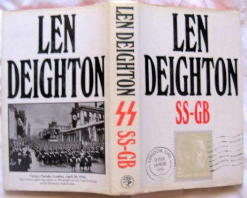 SS-GB BY LEN DEIGHTON ( NAZI -OCCUPIED  BRITAIN  1941 )  HARDCOVER