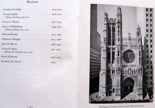 St Thomas Church (Chronological History Of St Thomas Parish Oct 1823-1954) Hardcover (New York, USA)