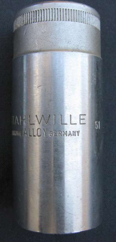 STAHLWILLE : MADE IN GERMANY : 27 SOCKET - 12 POINT : 1/2" DRIVER