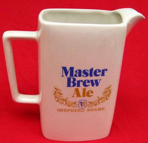 MASTER BREW ALE : SHEPHERD NEAME : JUG : ROYAL NORFOLK - ENGLAND