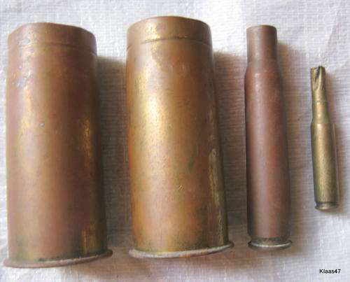 SHELL CASES : FOUR : SEE DESCRIPTION FOR SIZES
