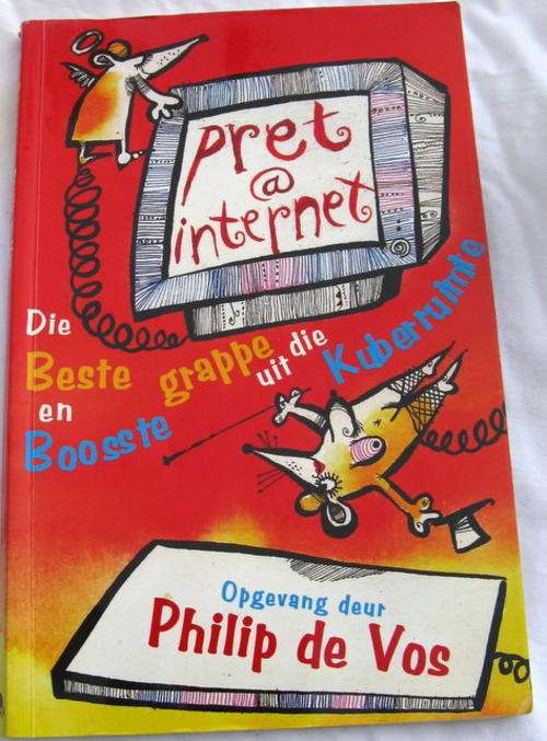 PRET @ INTERNET  OPGEVANG DEUR PHILLIP DE VOS  SAGTEBAND