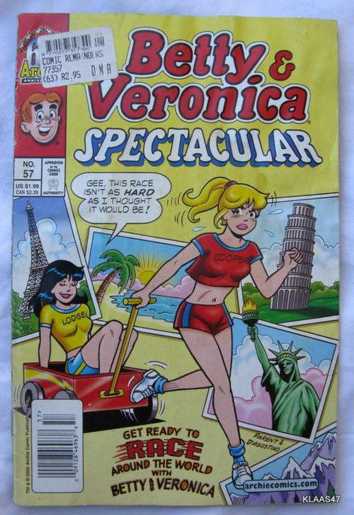 BETTY  VERONICA  SPECTACULAR  NO 57  2002