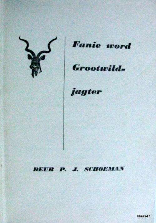 FANIE WORD GROOTWILD JAGTER HARDEBAND   7DE 1955