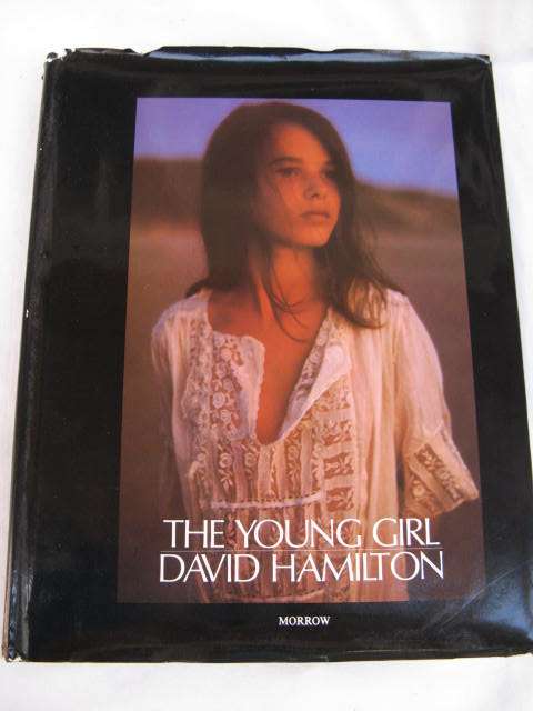 THE YOUNG GIRL  BY DAVID HAMILTON   HARDCOVER DUSTCOVER TORN