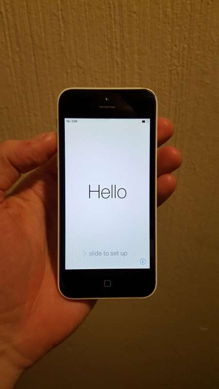 Apple iphone 5c 16GB White