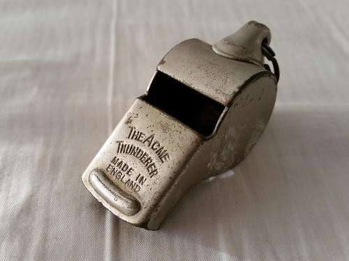 Antique Acme Thunderer Whistle